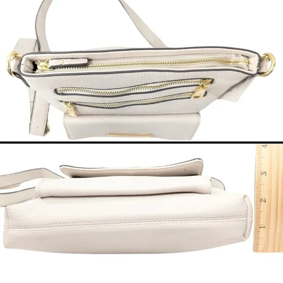Steve Madden NWT 'Blana' Bone Off-White Crossbody Purse Faux Leather - Picture 5 of 10